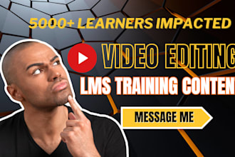 do online video editing, lms course creation, udemy  slides, interactive lessons