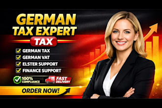do german tax return, income tax, corporate tax, sevdesk bookkeeping