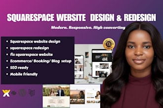 do squarespace website design, squarespace website development, edit squarespace