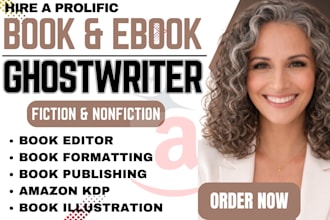 ghostwrite romance erotic novel, nonfiction, self help ebook ghostwriter, memoir