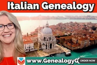 conduct genealogical research in italy for citizenship or family history