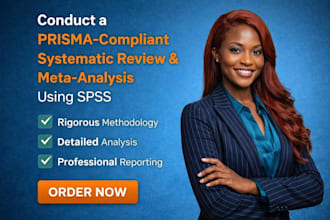 conduct a prisma compliant systematic review and meta analysis using spss