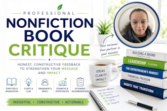 review your nonfiction book