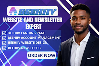 setup beehiiv newsletter design beehive landing page beehiv ai email automation
