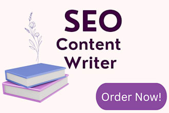 write SEO optimized articles with keyword reseach