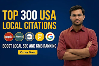build local SEO citations for USA, UK, and canada businesses