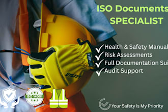 provide iso certification consultancy and safety documentation services