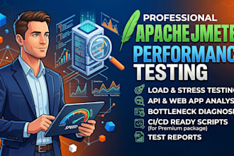 conduct performance testing and bottleneck analysis with jmeter
