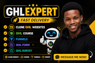 clone ghl landing page clone gohighlevel website clone ghl funnels perfectly