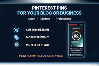 design pinterest pins for your business or blog