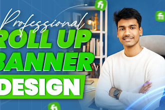 design professional trade show, stand banner, pull up banner