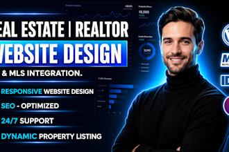 build luxury idx real estate website, realtor website, mls idx website