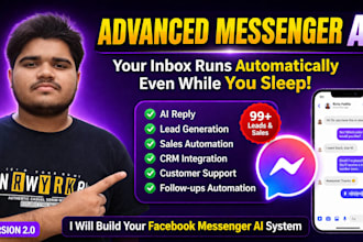 build ai chatbot for messenger with smart automation system