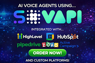 make an ai voice agent using vapi, retell, synthflow