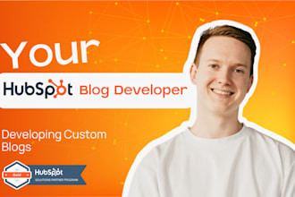 create custom hubspot blog cms