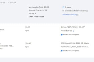 do pcb and pcba manufacturing sourcing support with bom and gerber review