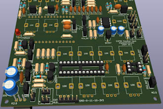 design arduino and esp32 pcb with schematic, layout, and 3d model