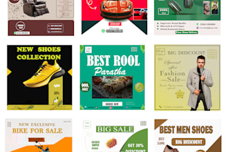 design branded social media post for instagram