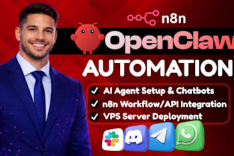 setup openclaw chatbot on vps and ai agent n8n automation openclaw clawbot