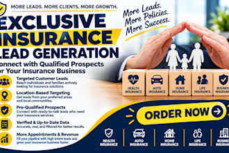 generate exclusive insurance leads life insurance insurance website insurance