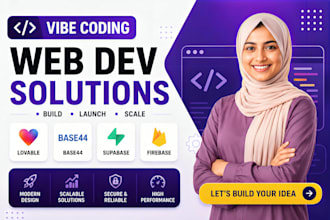 build or fix ai web app,website using google ai studio, lovable with own backend