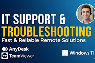 provide technical support and fix computer software problem