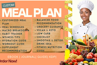 create a personalized meal plan for weight gain and loss, nutrition and wellness