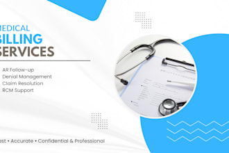 do medical billing and complete rcm with reporting
