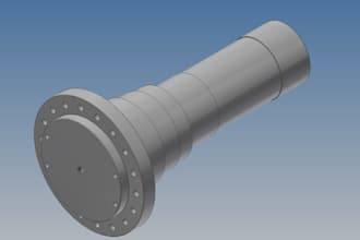 design 3d mechanical parts using solidworks or inventor