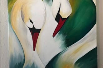 make handcrafted canvas paintings for home decor