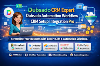 dubsado dubsado expert for crm automation workflow setup orderry CRM pro
