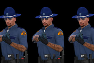 create fivem custom clothing eup packs ems fivepd