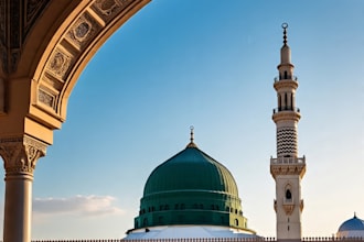write a beautiful and soulful naat sharif or islamic poetry in urdu
