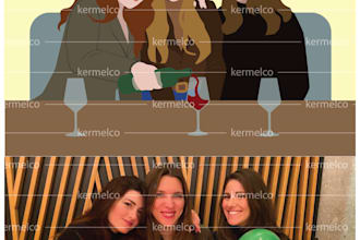 transform your photo into a printable card