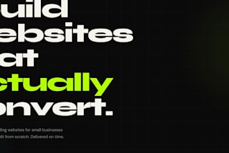 build a custom functional website