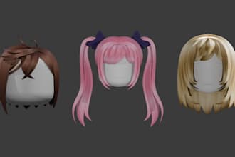create roblox ugc hairs