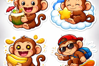 trendy fashion stickers and outfit sticker packs