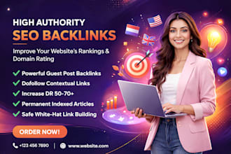 provide ahrefs dr70 guest posts with indexed articles and backlinks
