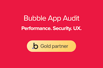 audit your bubble app for performance, security and user experience