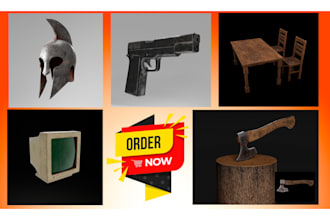 do 3d modeling and texturing for games