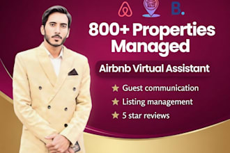 be your airbnb co host to increase bookings and manage everything