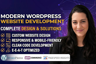 build a premium custom wordpress website with advanced SEO