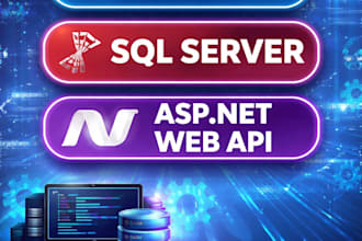build asp dot net API and mvc for you