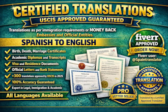 translate legal documents for uscis immigration universities