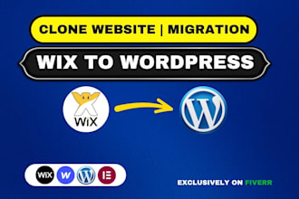clone wix website or migrate to wix studio and wordpress