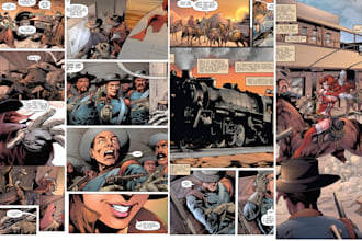do comic book illustration graphic novel webtoon comic artist nsfw comic page