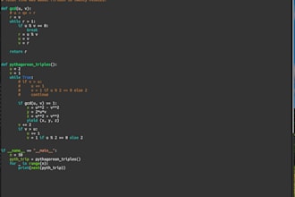 write python code on an hourly consulting basis