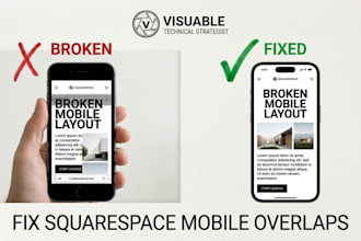 fix squarespace mobile overlaps and fluid engine errors