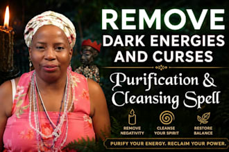 remove curse spell, remove negative energy spell and cleanse your energy