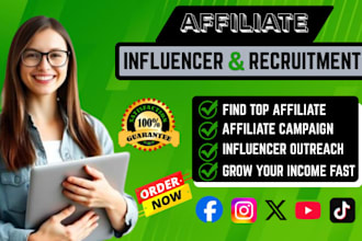 recruit affiliates for your shopify affiliate program fast